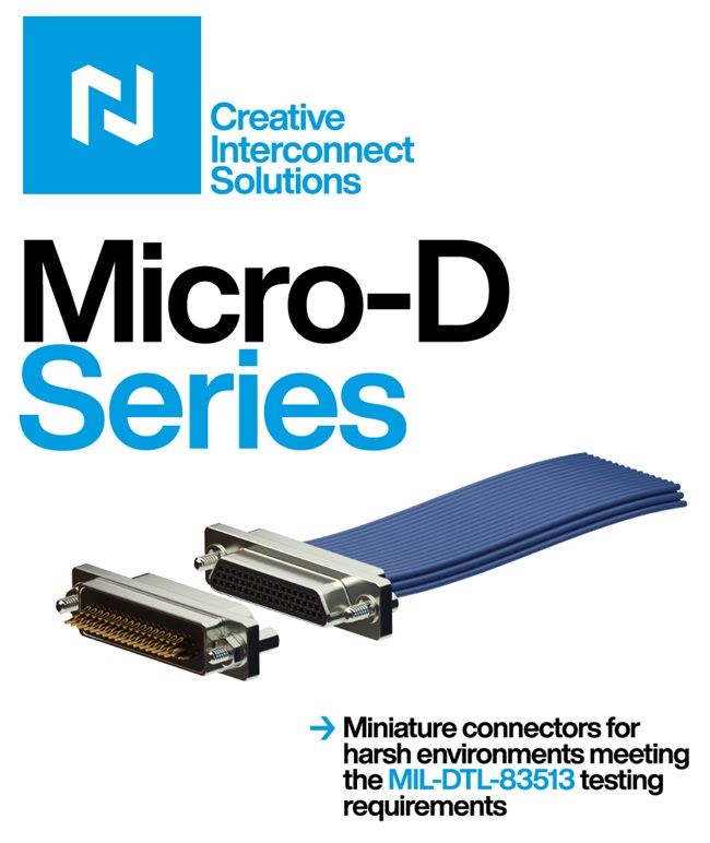 Nicomatic EMM, Micro-D, CMM Connectors